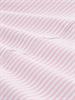 Loose Fit Popeline Hemdbluse mid pink white small stripe