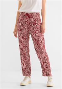 Loose Fit Printhose foxy red