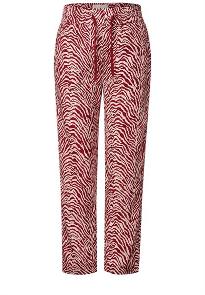 Loose Fit Printhose foxy red