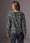 Loose Fit Raglan Bluse black