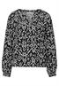 Loose Fit Raglan Bluse black