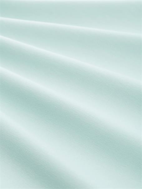 Loose Fit Scuba T-Shirt mit Print blue haze