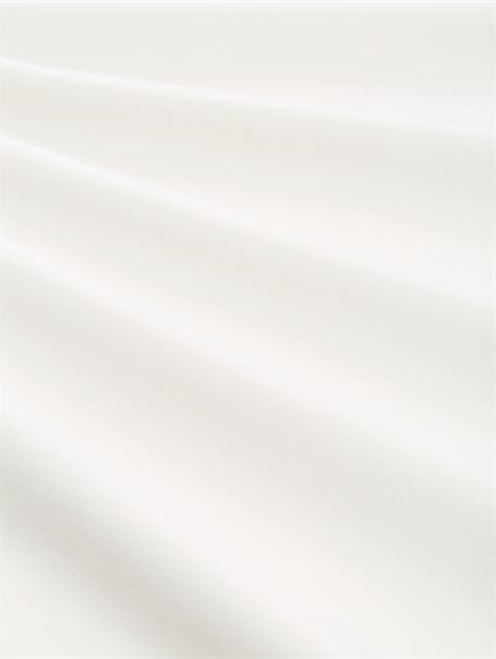 Loose Fit Scuba T-Shirt mit Print whisper white