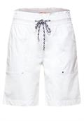 Loose Fit Shorts in Paperbag white