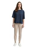 Loose Fit Stoffhose soft taupe grey