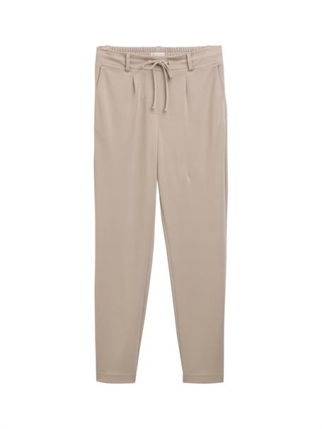Loose Fit Stoffhose soft taupe grey