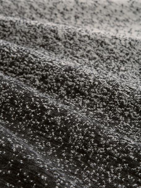 Loose Fit Strickpullover mit Farbverlauf black grey degrade design