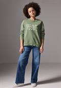 Loose Fit Sweater slate green