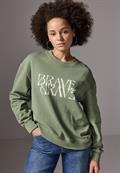 Loose Fit Sweater slate green