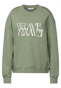 Loose Fit Sweater slate green