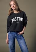 Loose Fit Sweatshirt black