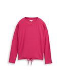 Loose Fit Sweatshirt cherry granita