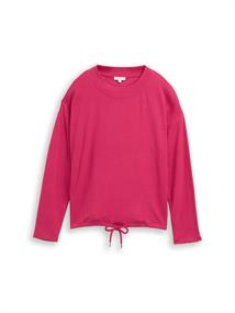 Loose Fit Sweatshirt cherry granita