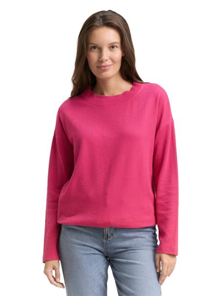 Loose Fit Sweatshirt cherry granita