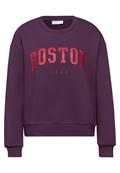 Loose Fit Sweatshirt royal plum