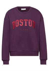 Loose Fit Sweatshirt royal plum