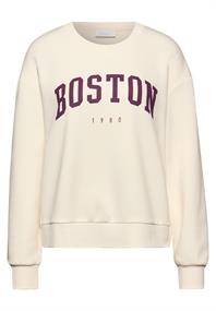 Loose Fit Sweatshirt soft beige