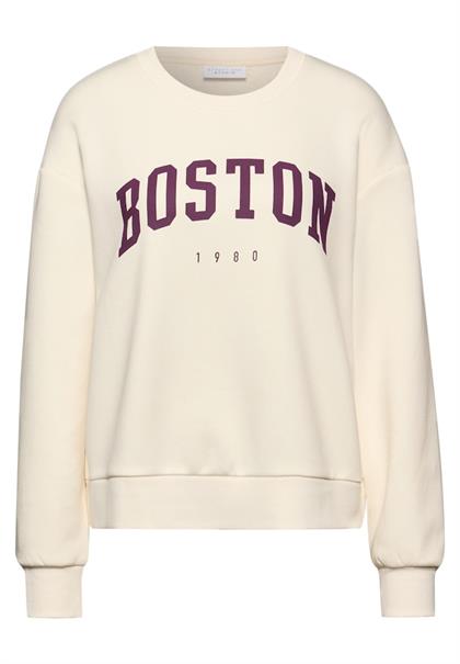Loose Fit Sweatshirt soft beige