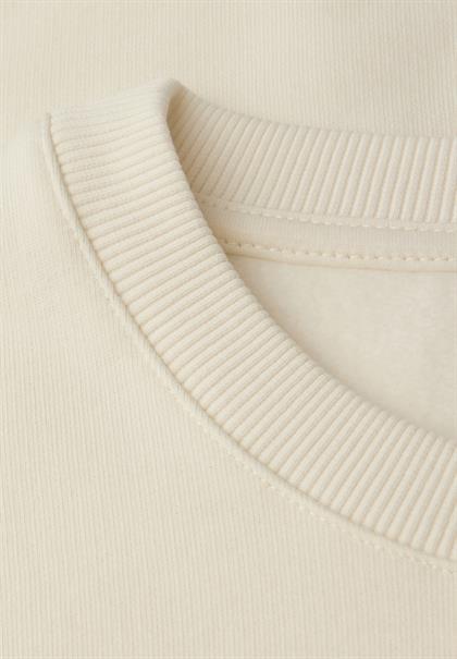 Loose Fit Sweatshirt soft beige