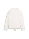 Loose Fit Sweatshirt whisper white