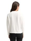 Loose Fit Sweatshirt whisper white