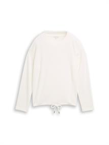 Loose Fit Sweatshirt whisper white