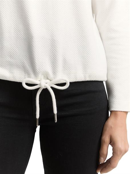 Loose Fit Sweatshirt whisper white