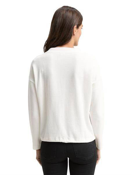 Loose Fit Sweatshirt whisper white