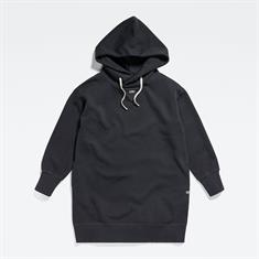 Loose Hoodiekleid shadow