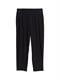 Loose Slim Hose deep black