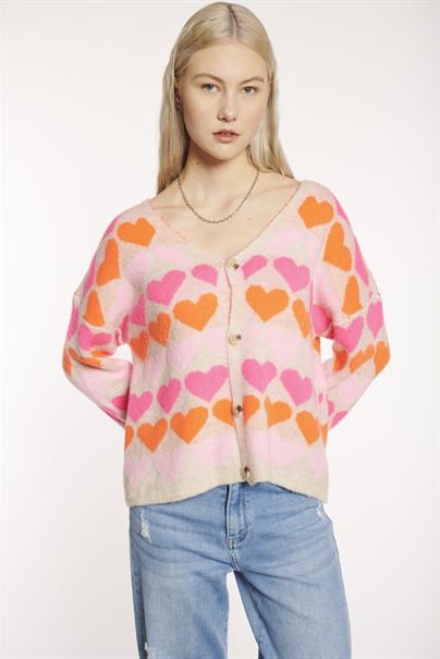 LS A CD Sa44nna beige-pink heart