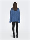 LSUANAIS WOOL L/S HIGHNECK PULLOVER KNT blue sapphire