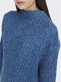 LSUANAIS WOOL L/S HIGHNECK PULLOVER KNT blue sapphire