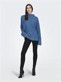 LSUANAIS WOOL L/S HIGHNECK PULLOVER KNT blue sapphire