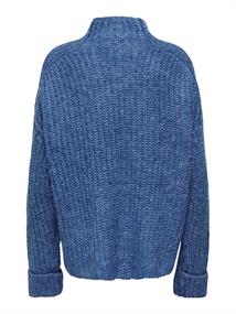 LSUANAIS WOOL L/S HIGHNECK PULLOVER KNT blue sapphire