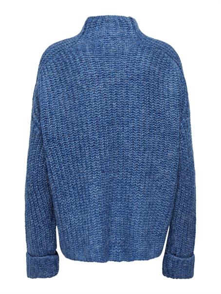 LSUANAIS WOOL L/S HIGHNECK PULLOVER KNT blue sapphire