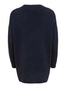 LSUKAYLA WOOL L/S V-NECK PULLOVER KNT night sky