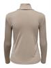 LSUPRIMO TENCEL L/S HIGHNECK TOP JRS natural