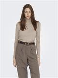 LSUPRIMO TENCEL L/S HIGHNECK TOP JRS natural