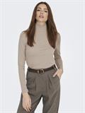 LSUPRIMO TENCEL L/S HIGHNECK TOP JRS natural