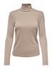 LSUPRIMO TENCEL L/S HIGHNECK TOP JRS natural