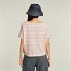 lt chalk-liquid pink stripe