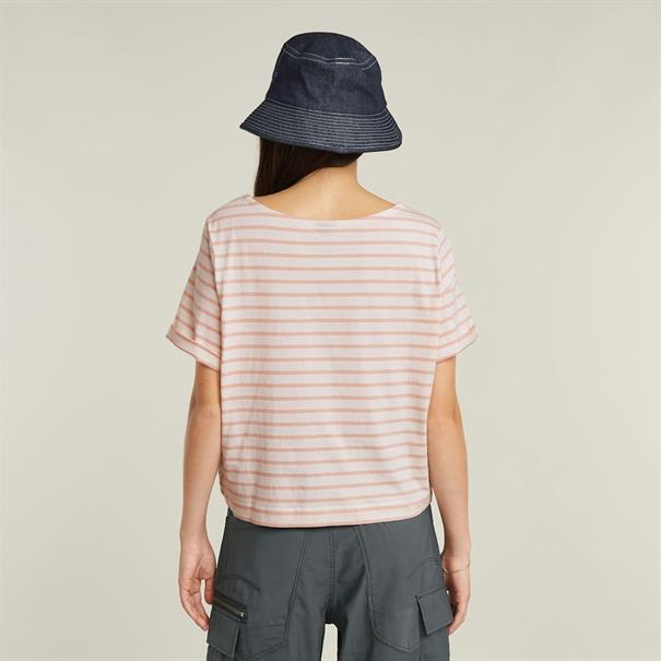 lt chalk-liquid pink stripe