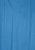 Luftige Viskose Bluse azure blue