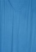 Luftige Viskose Bluse azure blue