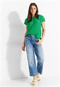 Luftige Viskose Bluse fresh apple green