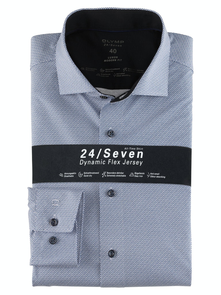 Olymp Herren Hemd 123884 Royal - modern fit