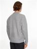 LYCRA BLEND COMFORT FIT SWEATER light grey heather