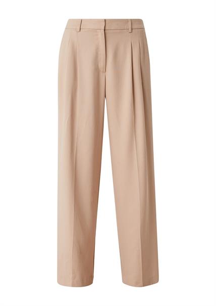 Lyocell-Hose beige
