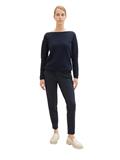 Lässige Stoffhose real navy blue
